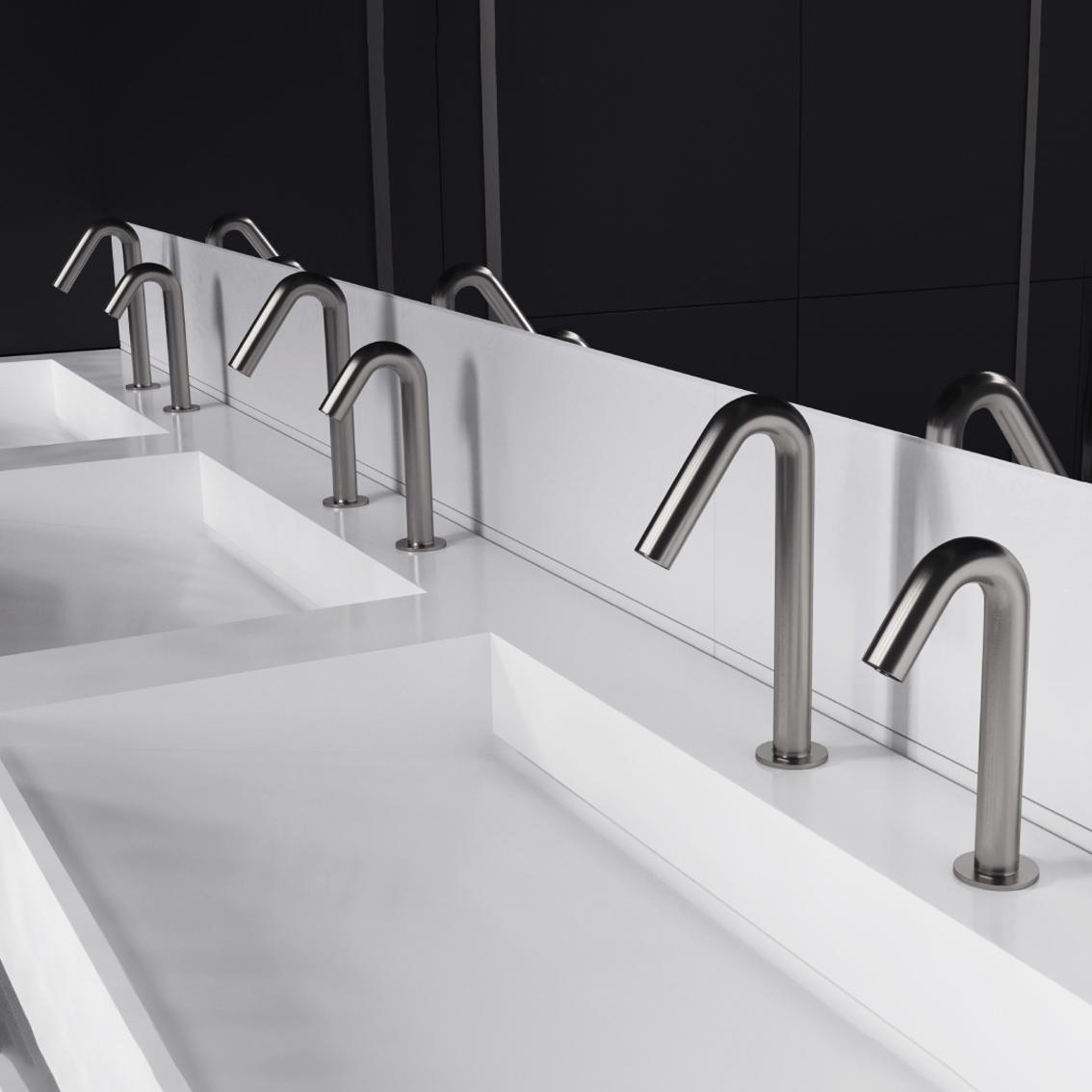 Deck-Mounted Touchless Soap Dispensers