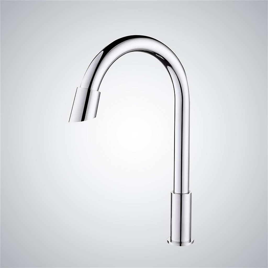 Goose Neck and Long Spout Touchless Faucets