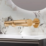 Wall-Mounted 3-in-1 Electroplate Touchless Faucet