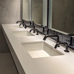 Deck-Mounted Touchless Faucet Sets