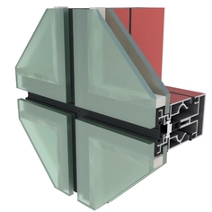 Light Facade System - Aluprom 54