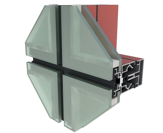 Light Facade System - Aluprom 54