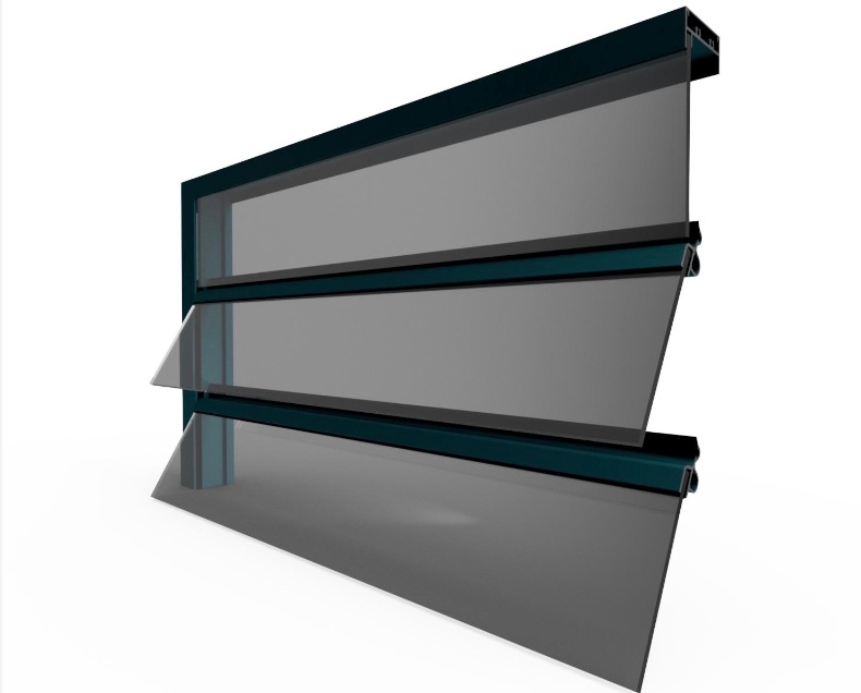 Aluminum Latticed Windows and Skylights