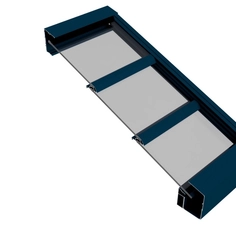 Aluminum Latticed Windows and Skylights