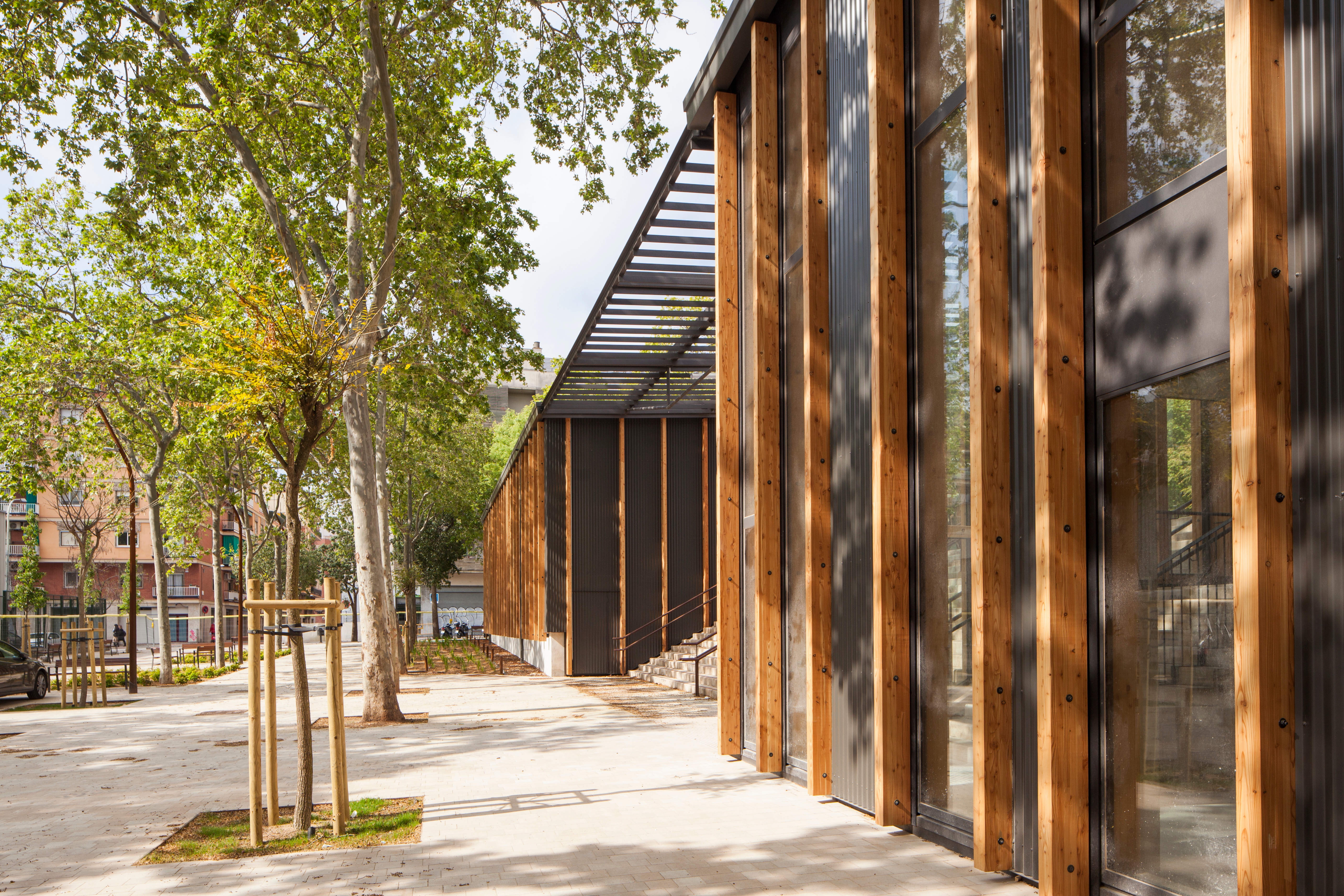 Custom Wooden Facades