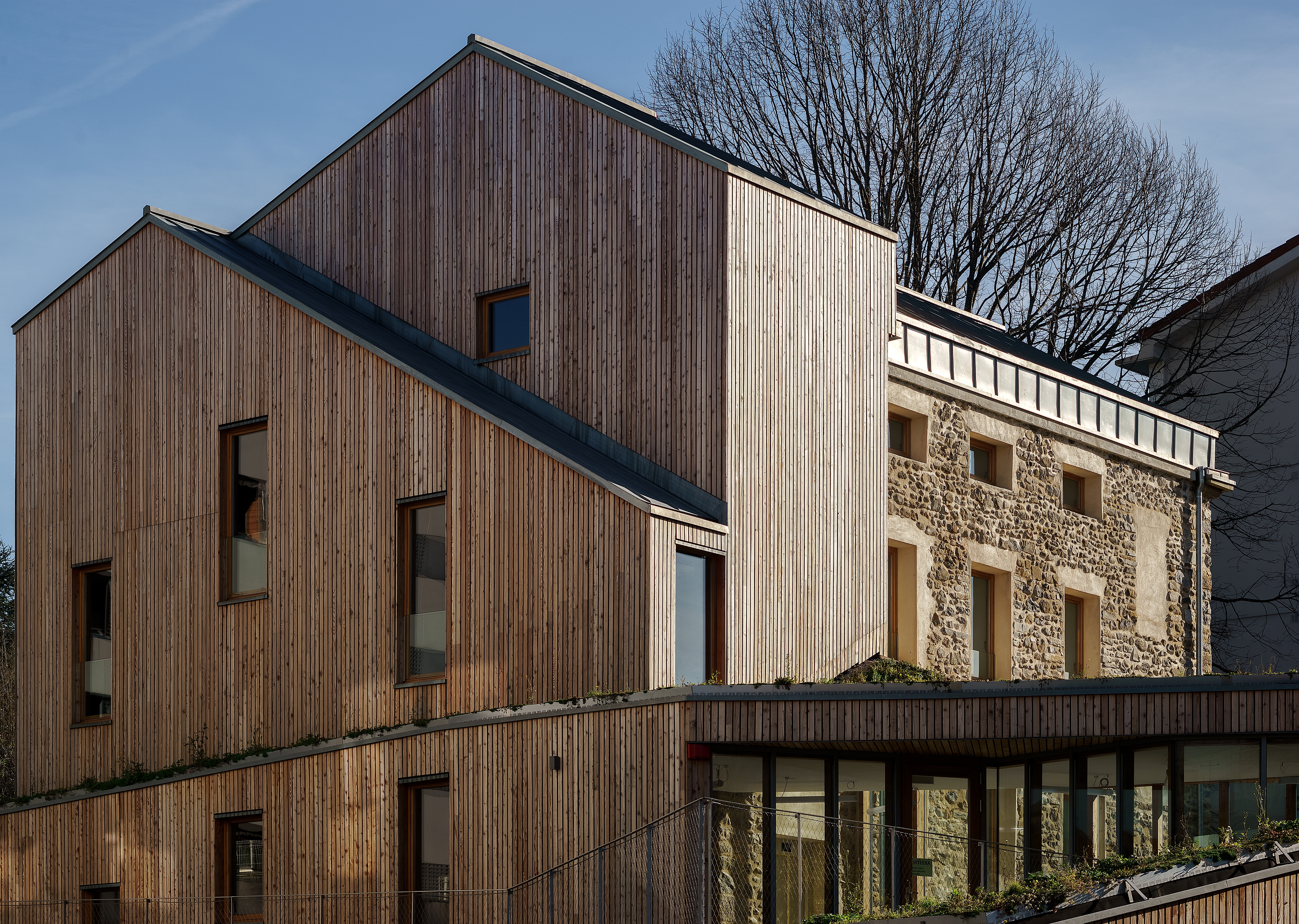 Custom Wooden Facades