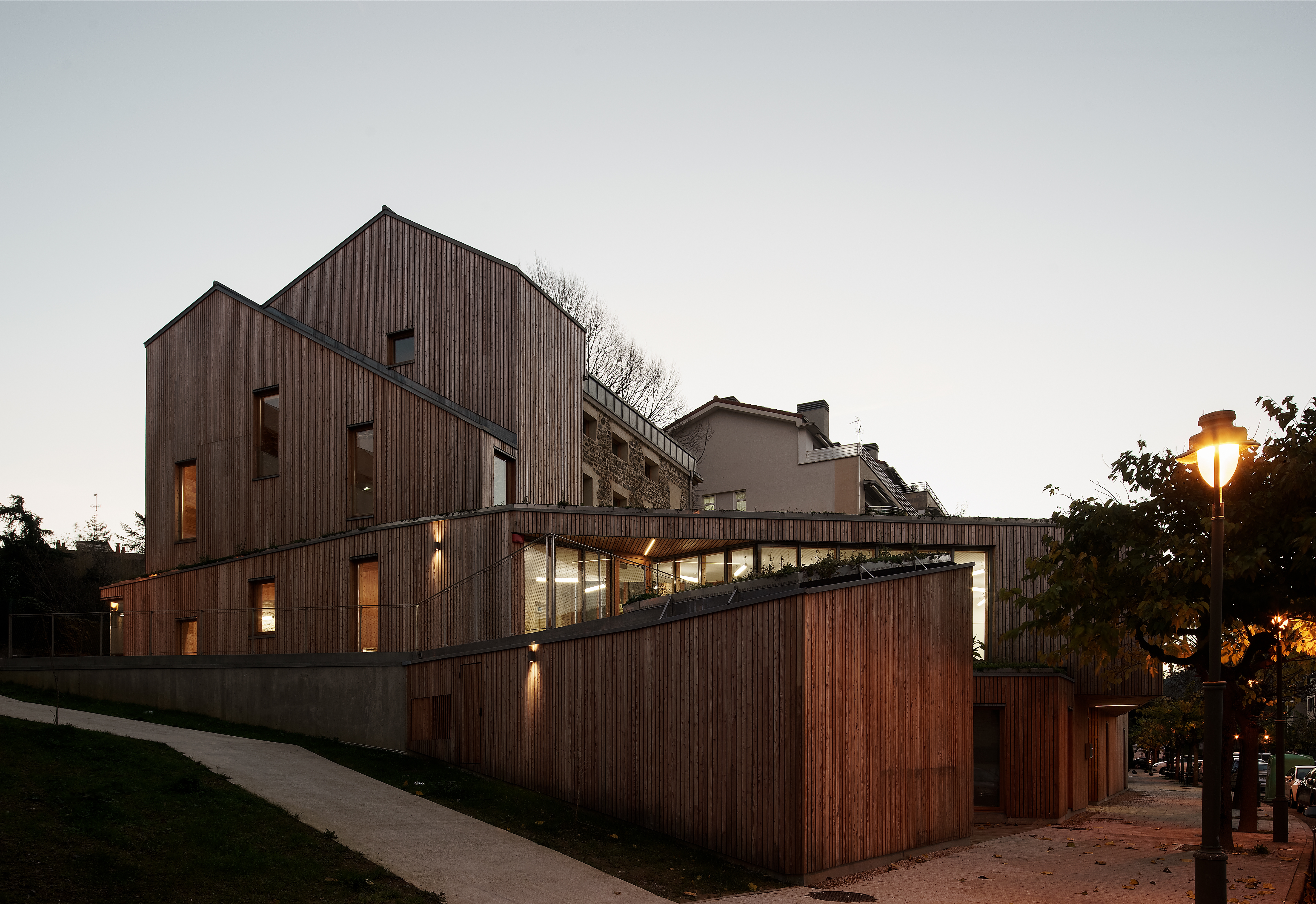 Custom Wooden Facades