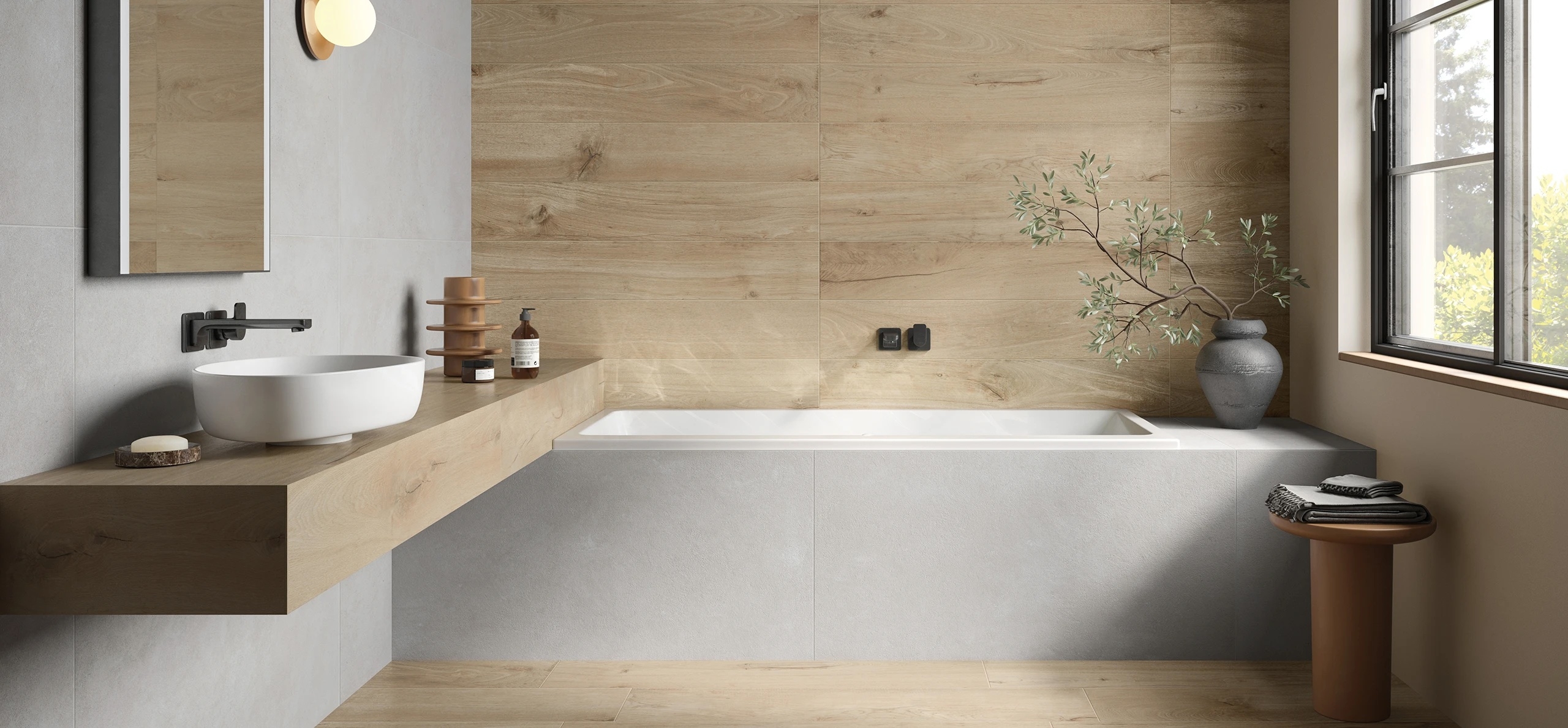 Ceramic Tiles - Oak Flair