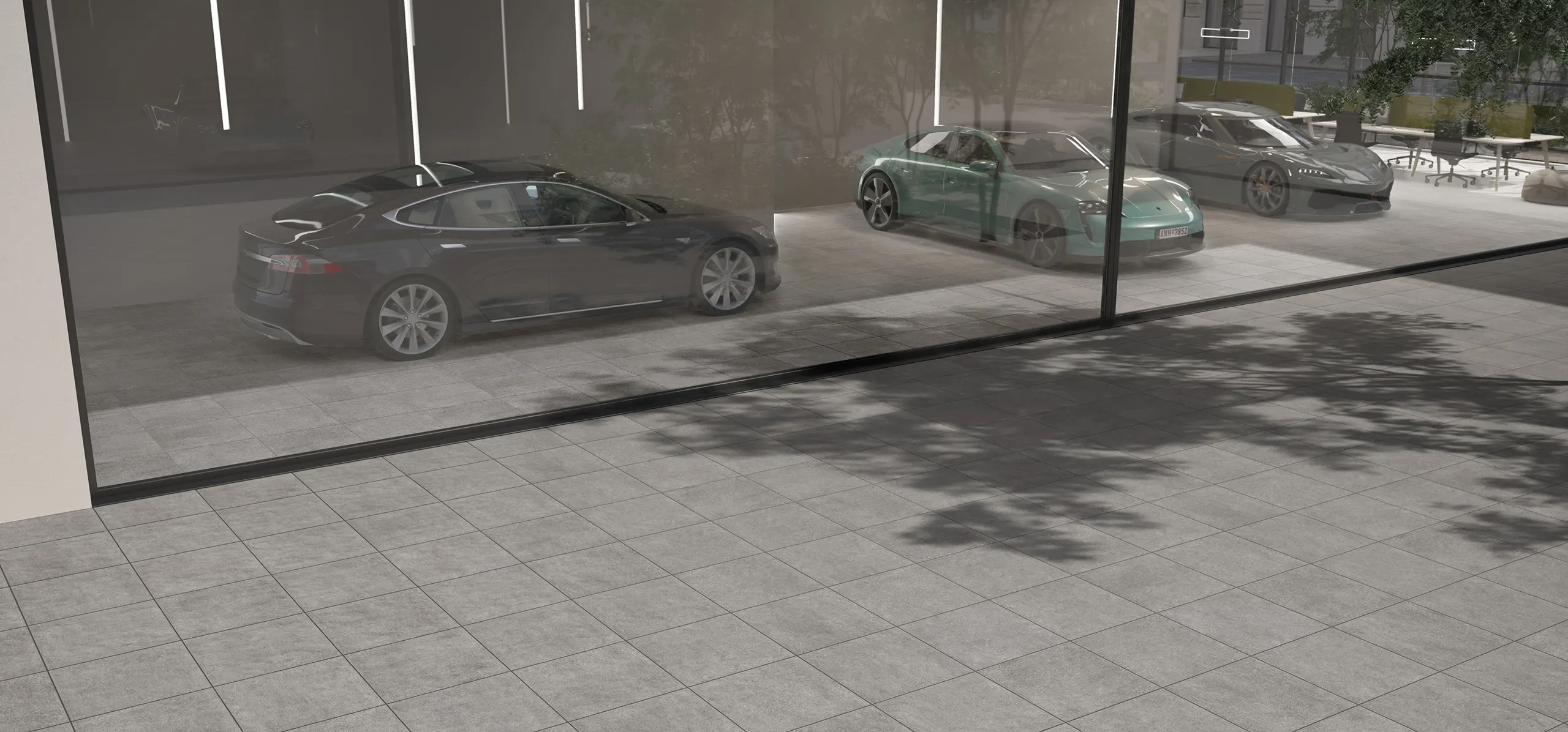 Porcelain Stoneware - Solid Tones Garden