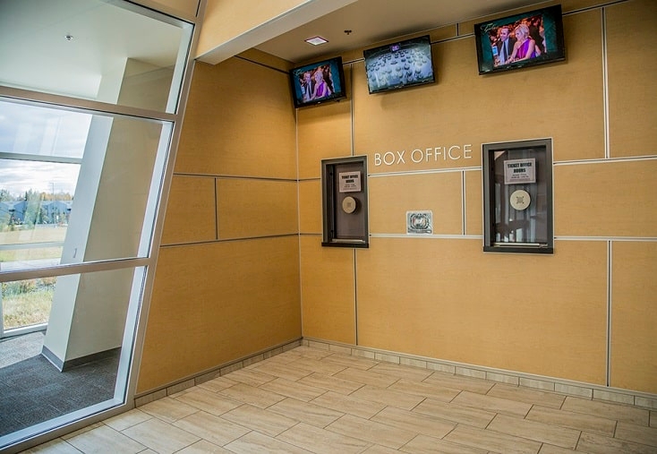 Millwork Panel Trims in Alaska Airlines Center