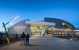 Millwork Panel Trims in Alaska Airlines Center