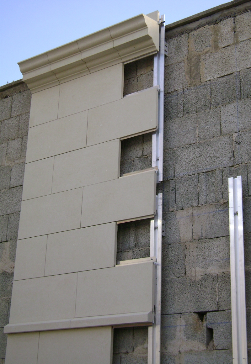 Ventilated Stone Facades