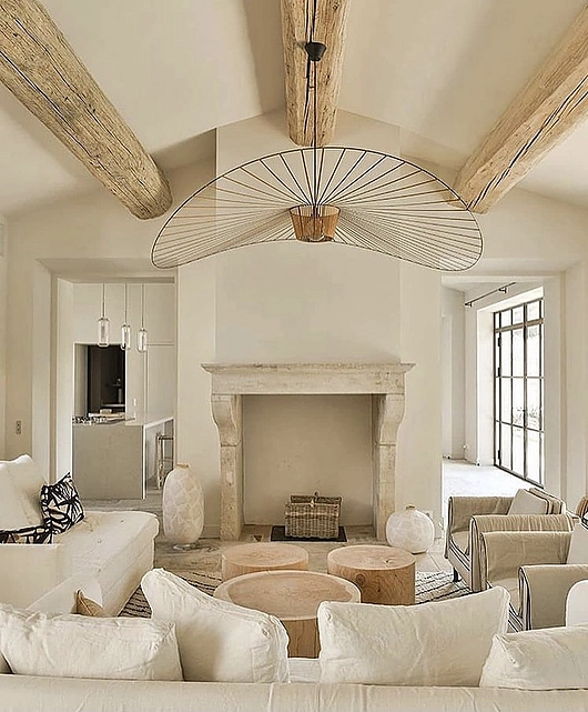 Stone Fireplace