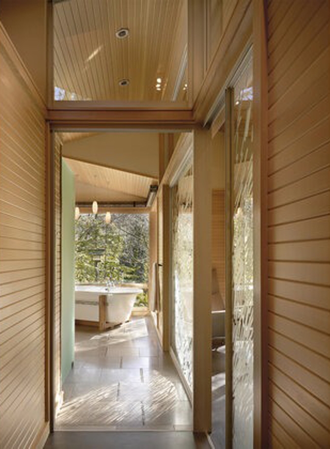 Sliding Door System at Seattle Residence