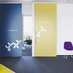 Sliding Door Partition at hmmh multimediahaus AG