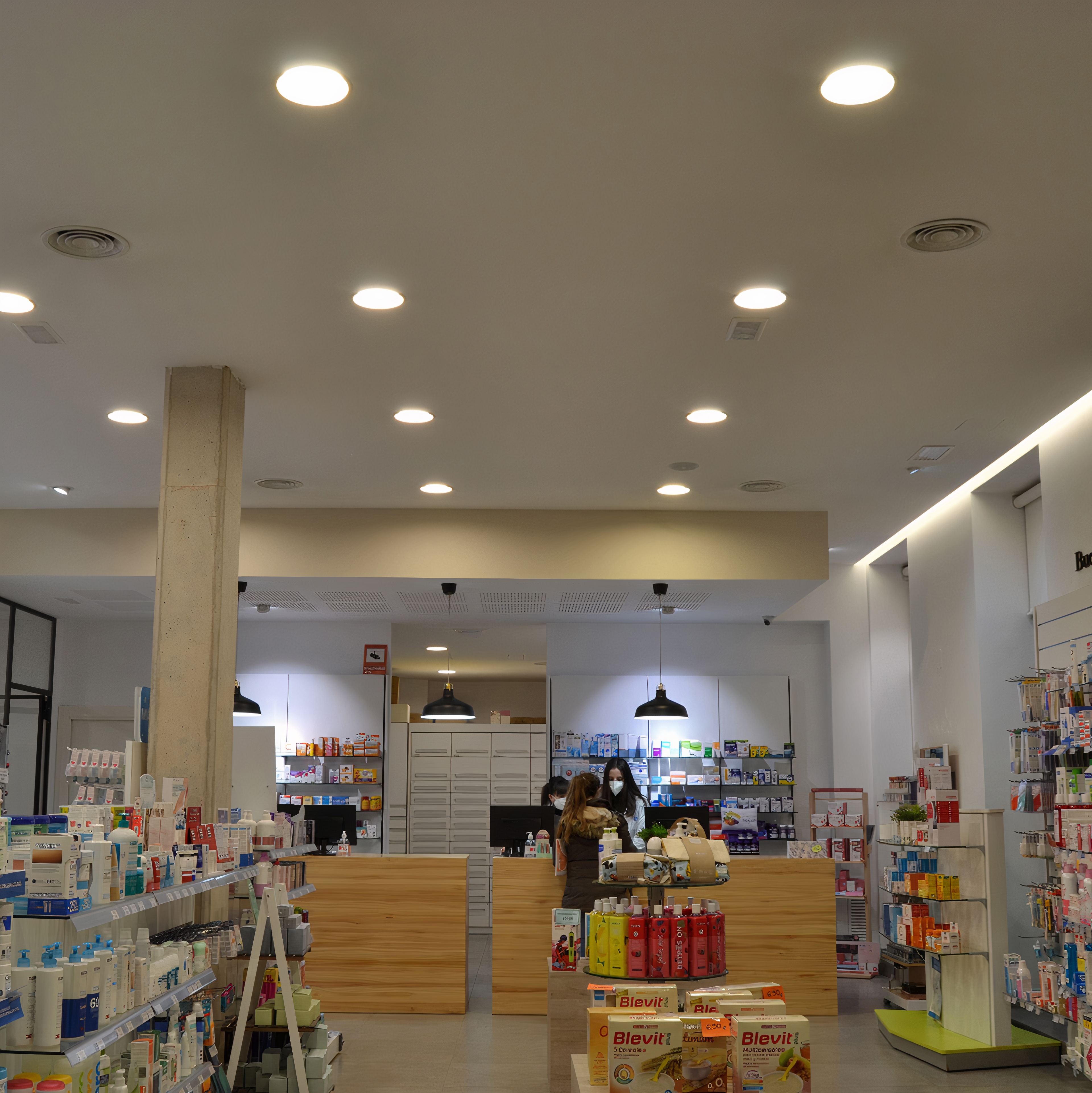 Recessed Technical Lights