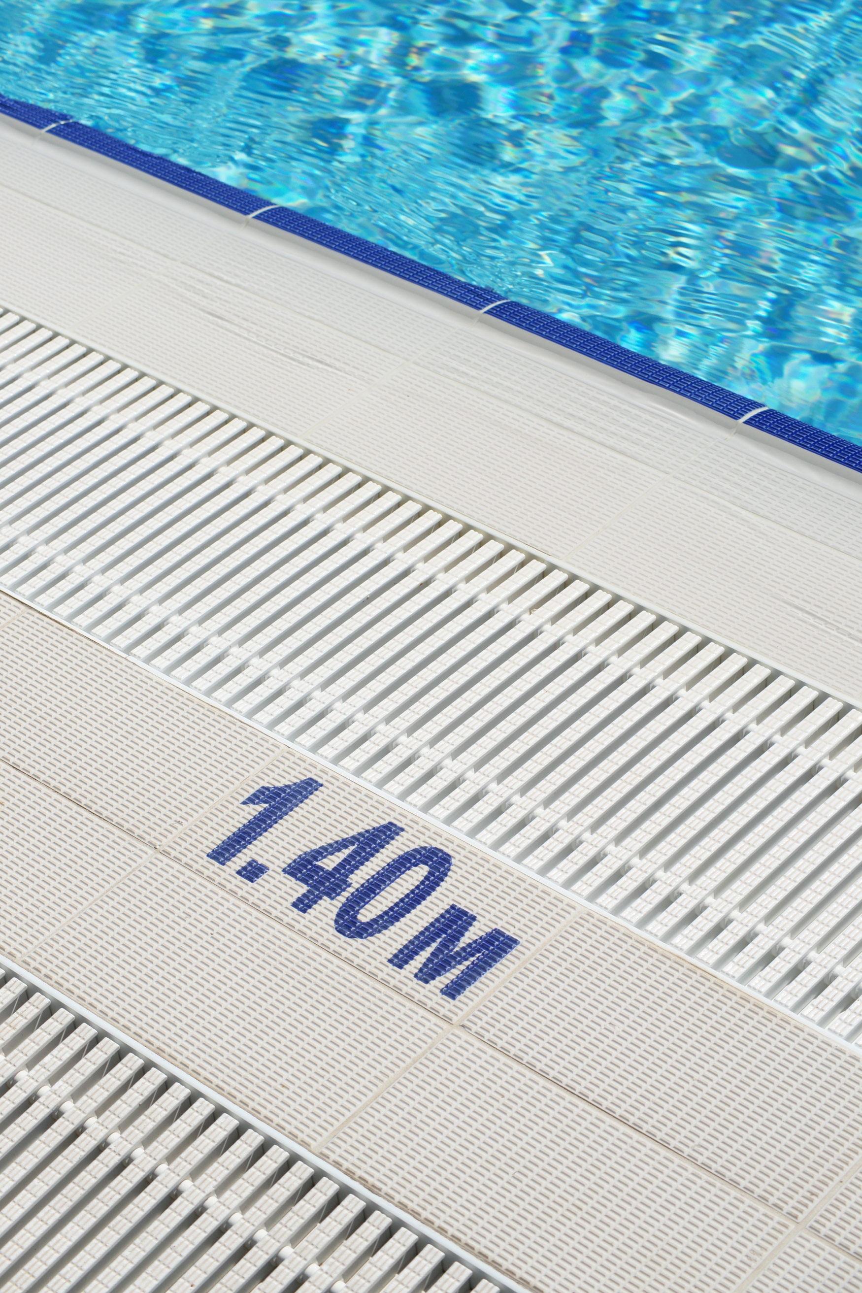 Numbers and Symbols in Olympic Series Pool Copings