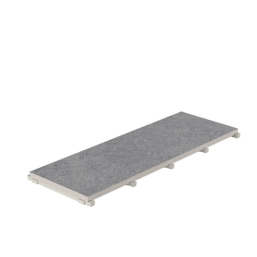 Cement Grey Hidden Grates for Swimming pools 