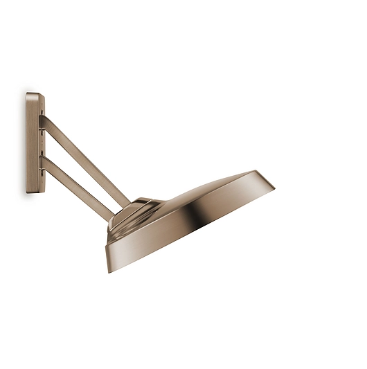 Overhead shower with adjustable shower arm