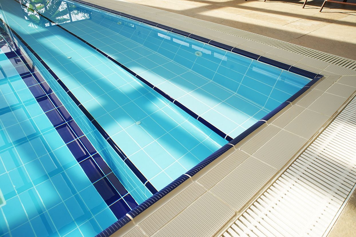 Porcelain Pool Tiles - Olympic Series