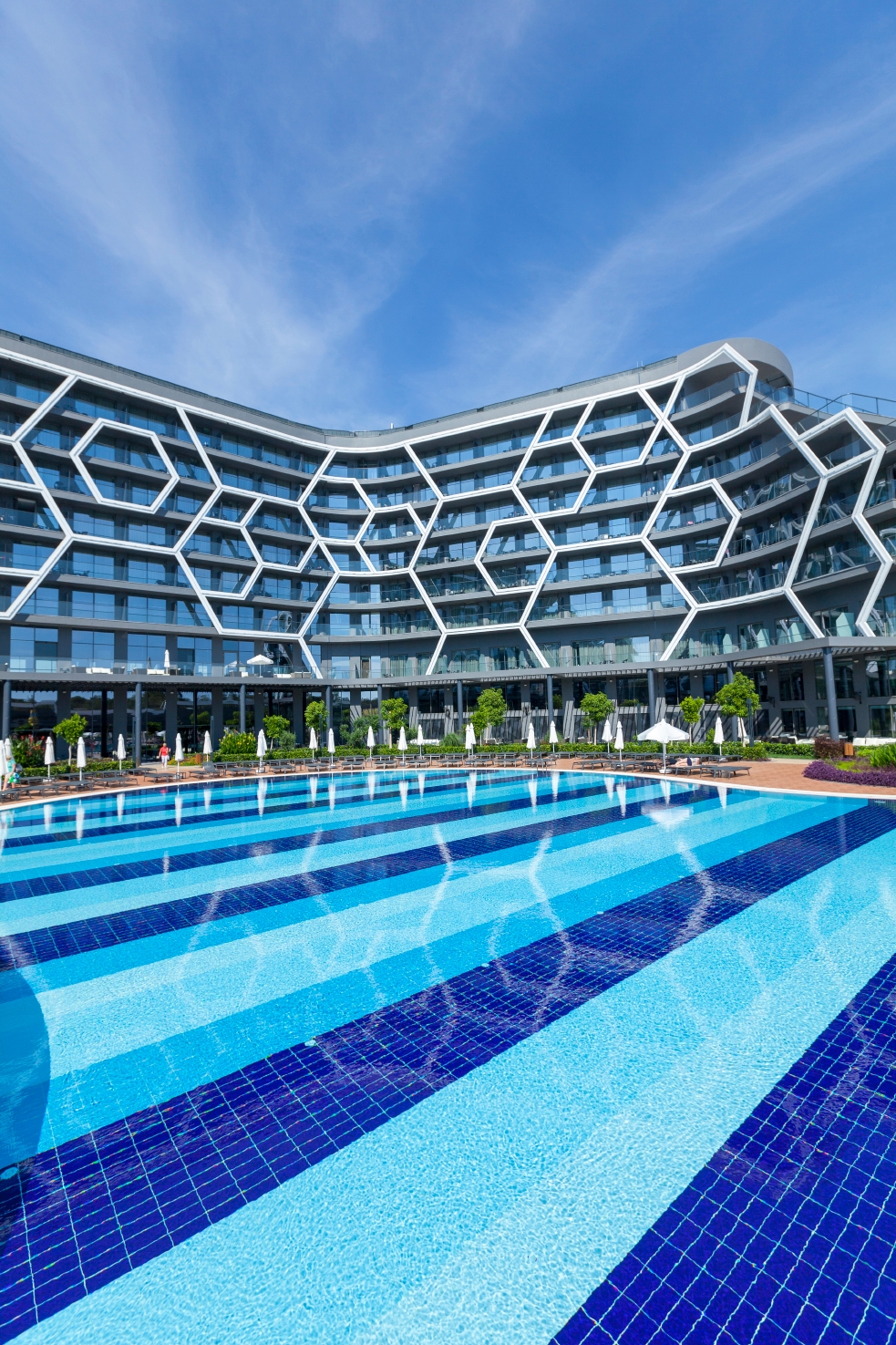 Porcelain Pool Tiles - Olympic Series