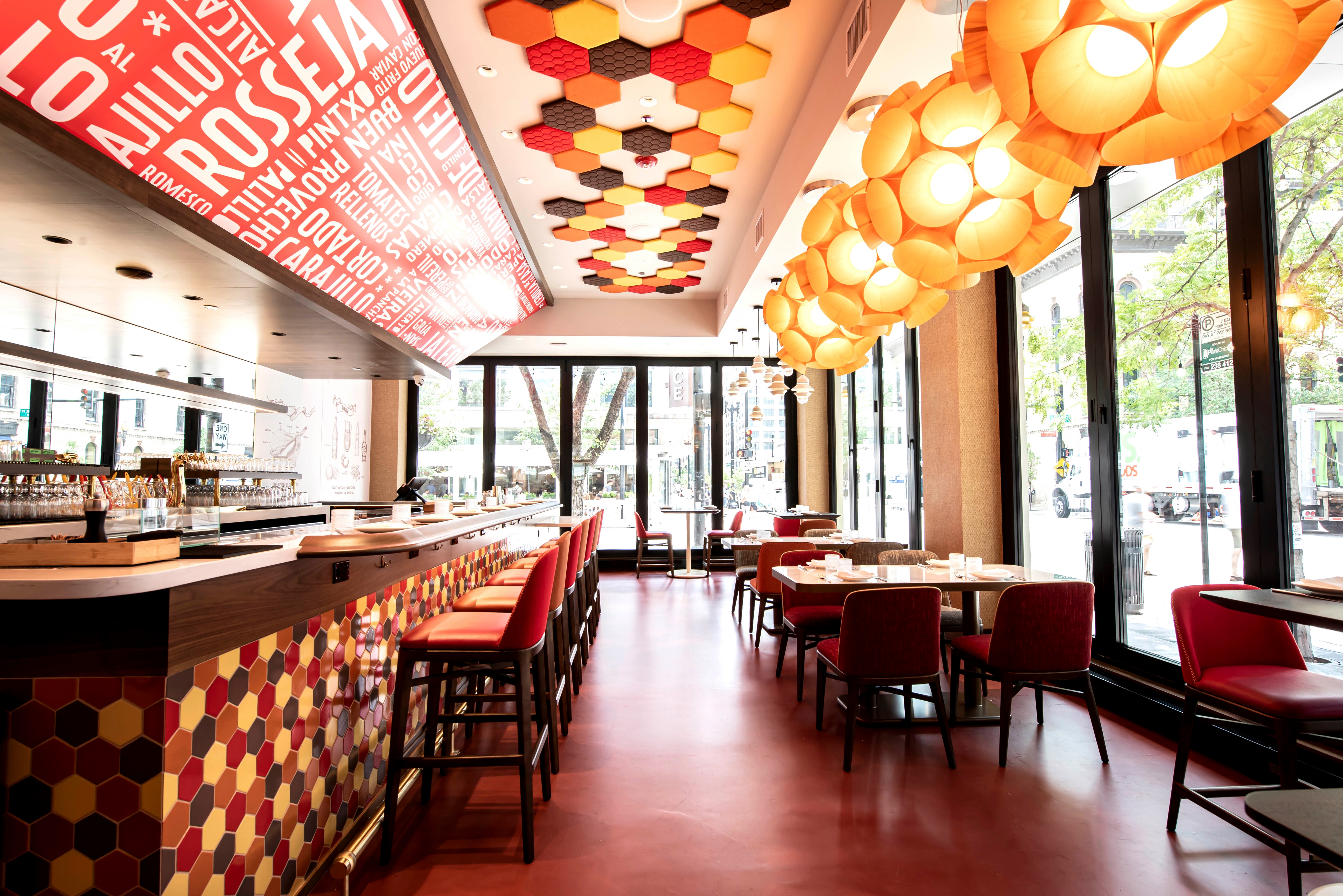 Light Design Integration at Jaleo Restaurants