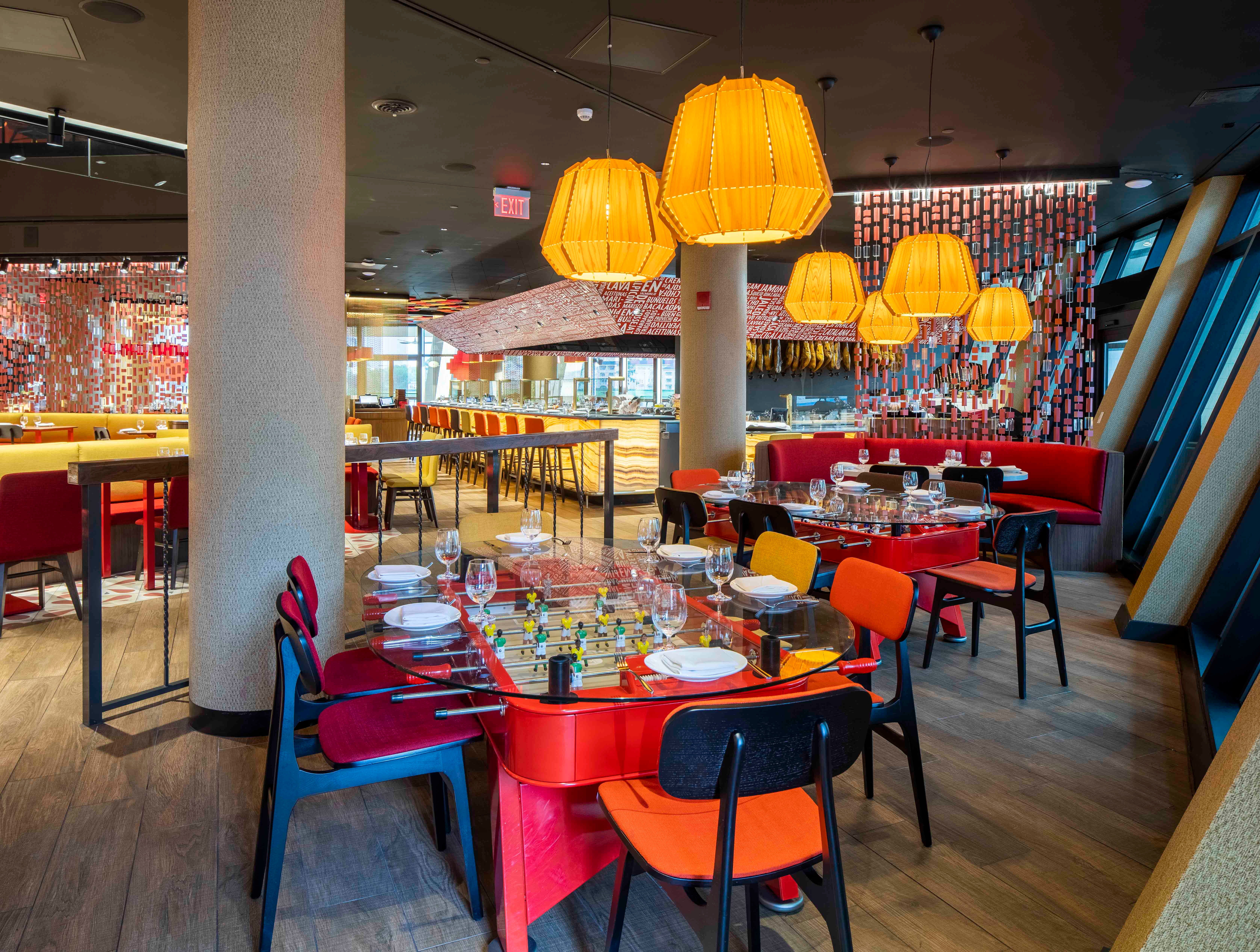 Light Design Integration at Jaleo Restaurants