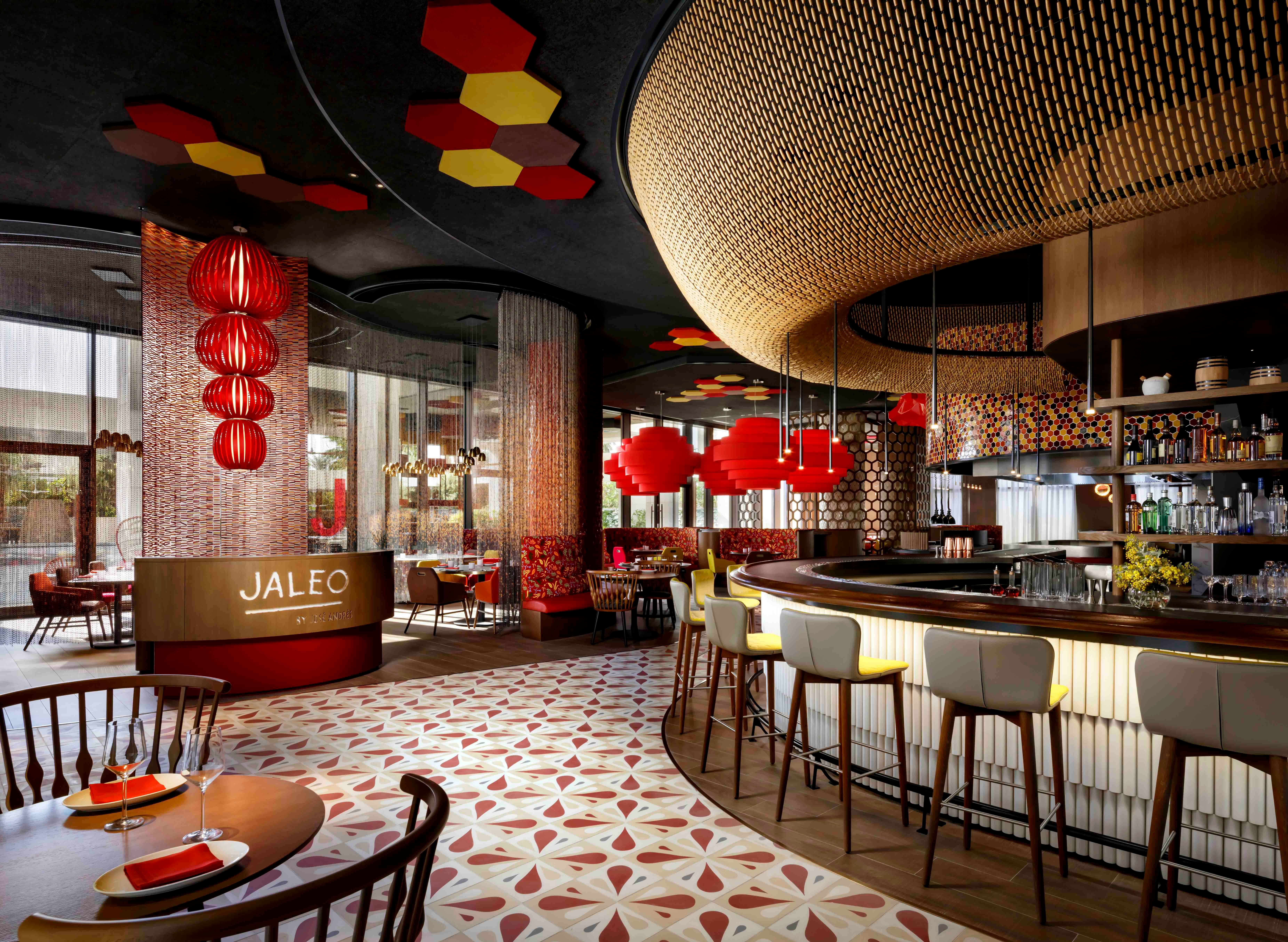 Light Design Integration at Jaleo Restaurants