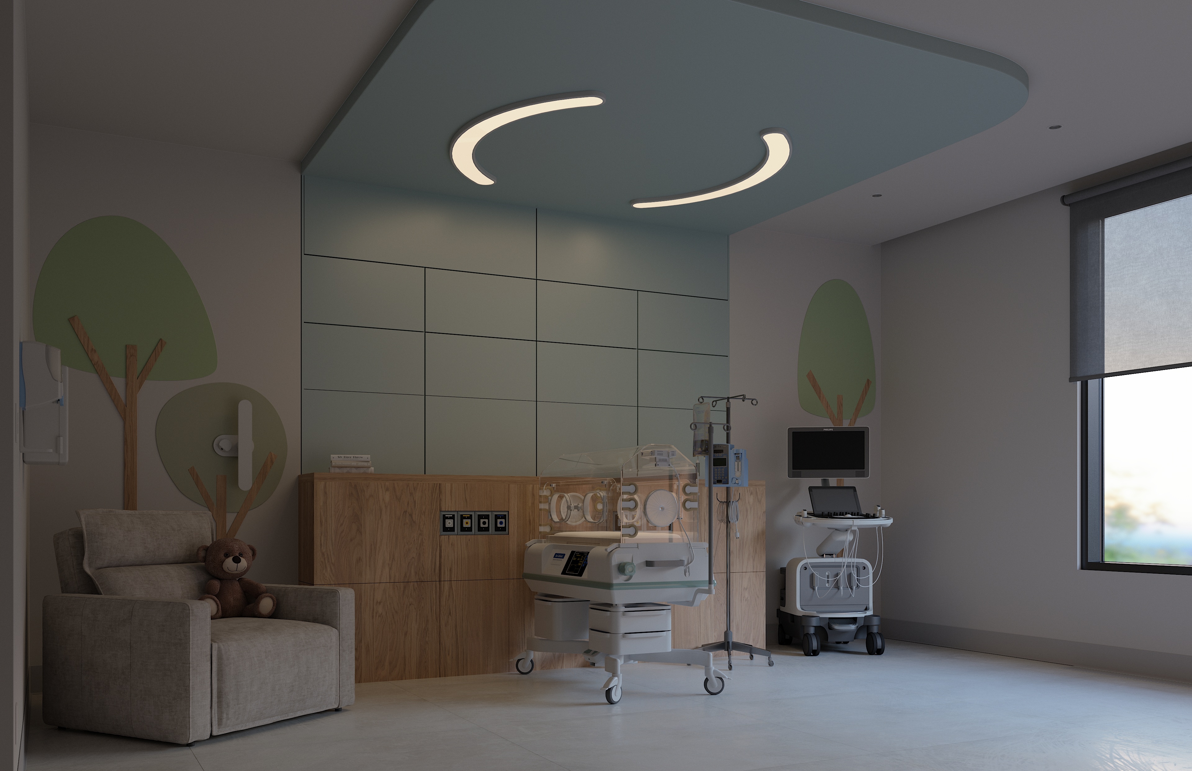 Overbed Light - Embrace™