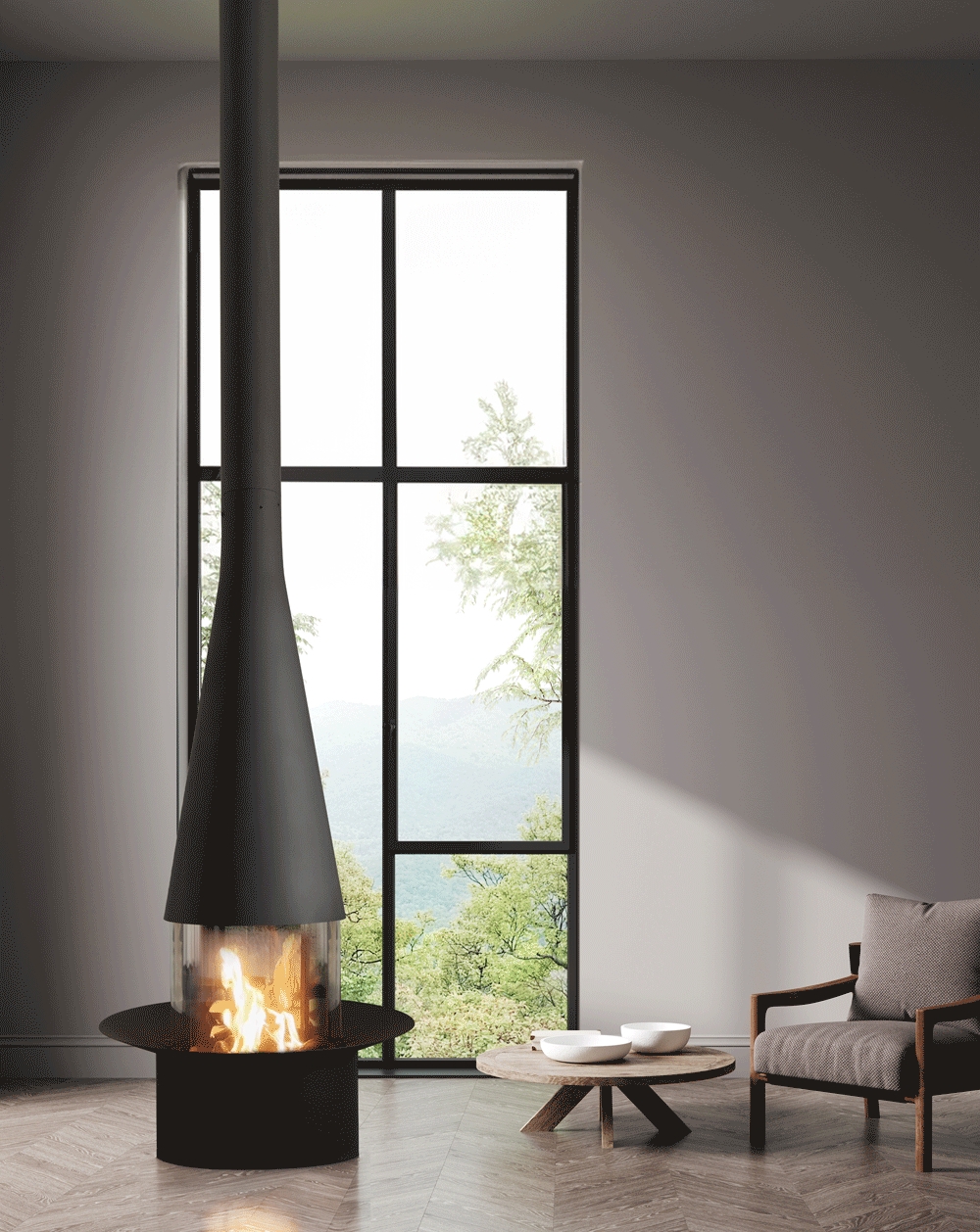 Fireplaces - Filiofocus Central