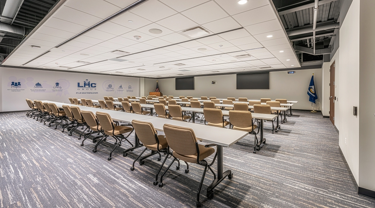 Luminaires in LHC Group Headquarters