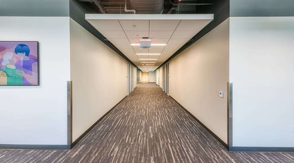 Luminaires in LHC Group Headquarters