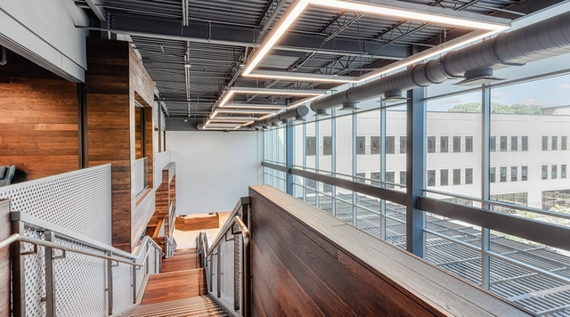 Luminaires in LHC Group Headquarters