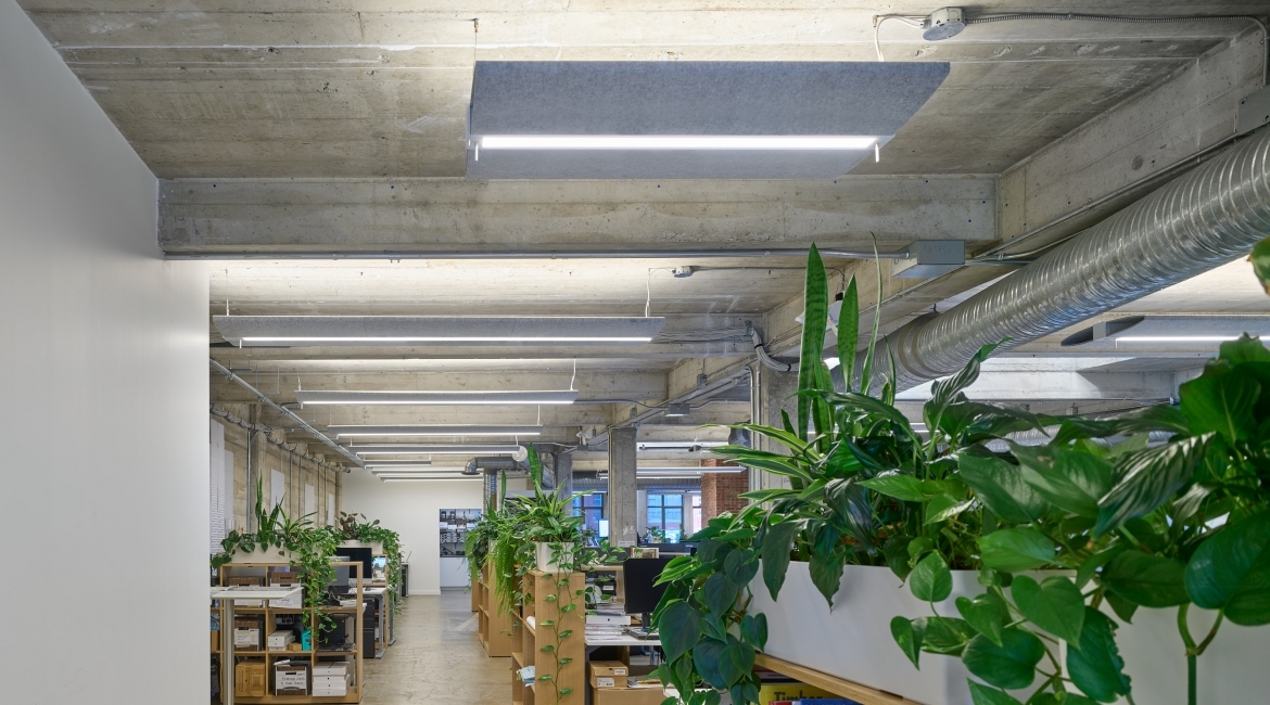 Lighting in Francl Architecture Headquarters