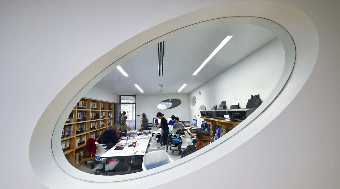 Interior Lighting in New York's Fashion Institute