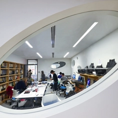 Interior Lighting in New York's Fashion Institute