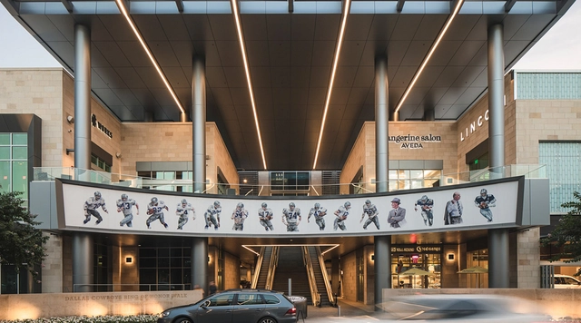 Overhead Lighting in Dallas' Star District