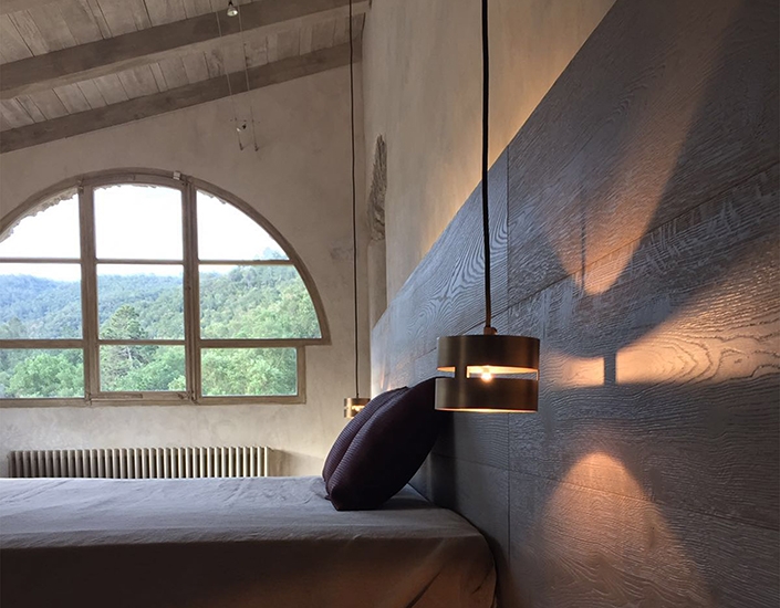 Lighting fixtures - Luz Oculta Metal and Wood