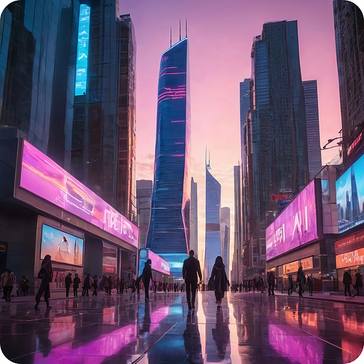 Example of an image generated by a technical, specific prompt