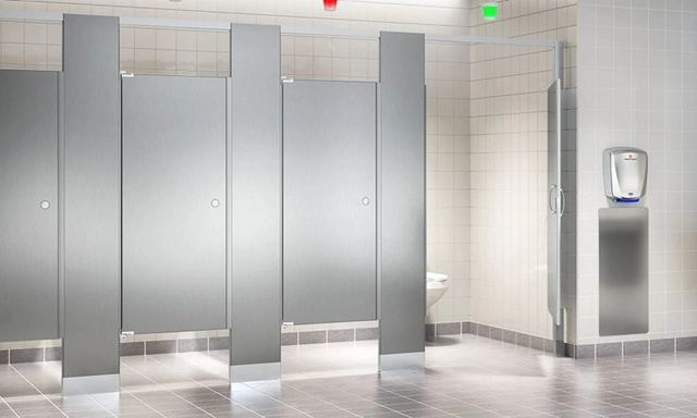 Toilet Partitions - Stainless Steel