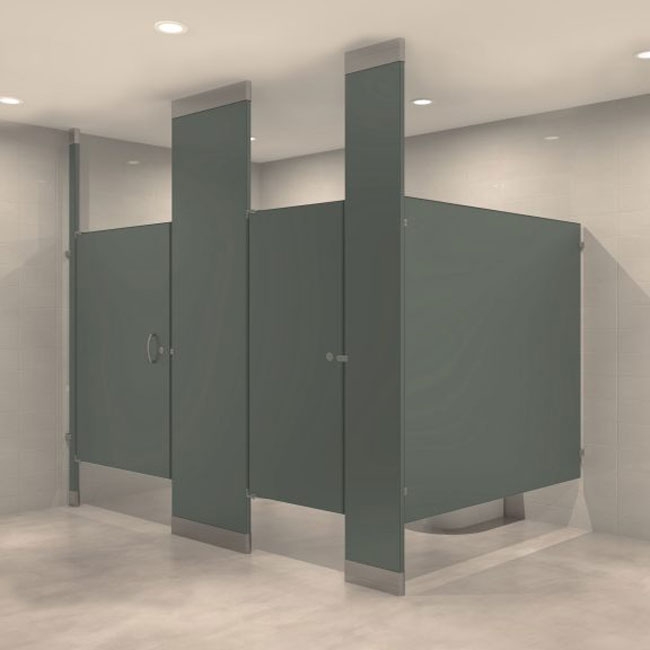 Toilet Partitions - Powder-Coated