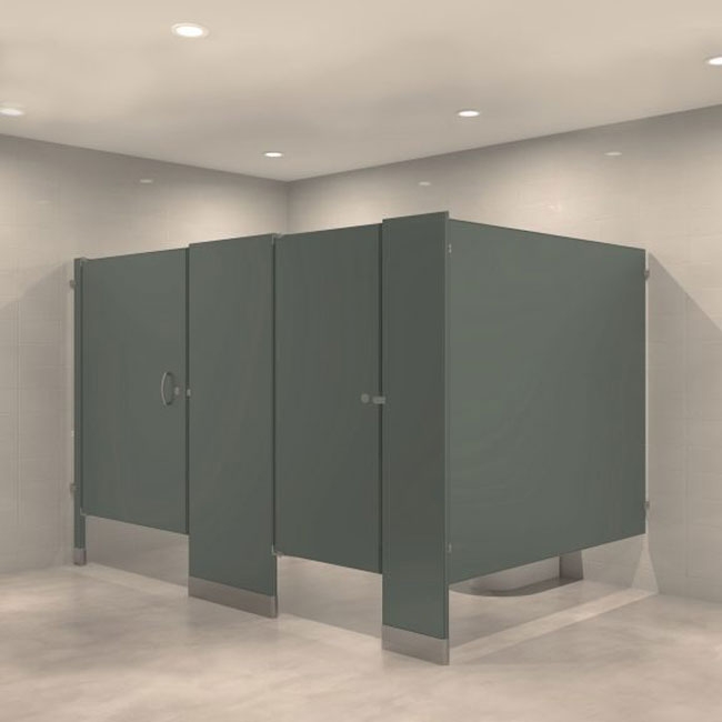 Toilet Partitions - Powder-Coated