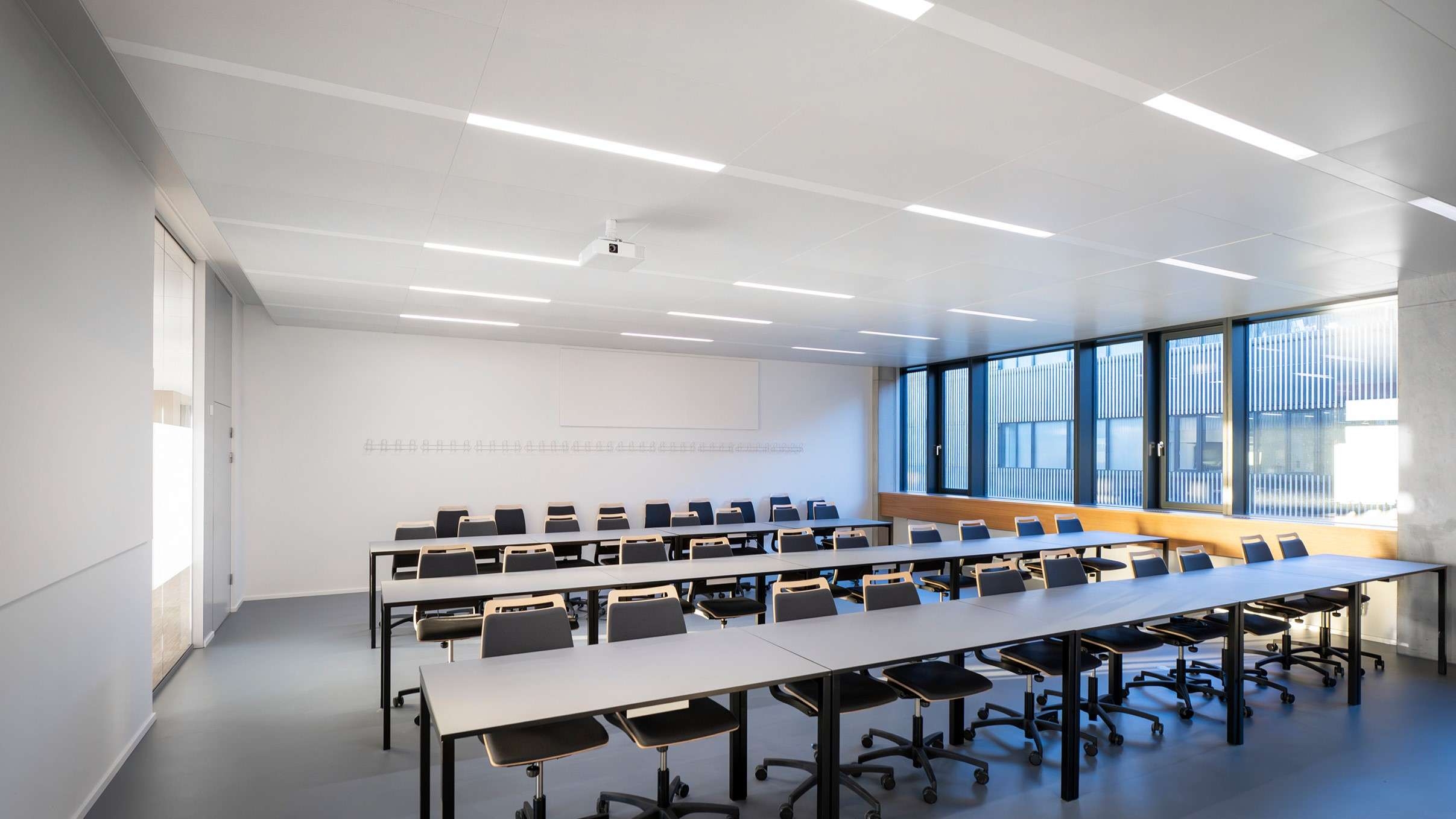 Easy-Access Ceiling Tiles at SDU HEALTH Building