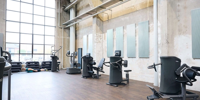 Noise Panels at Fitness Studio in Odense