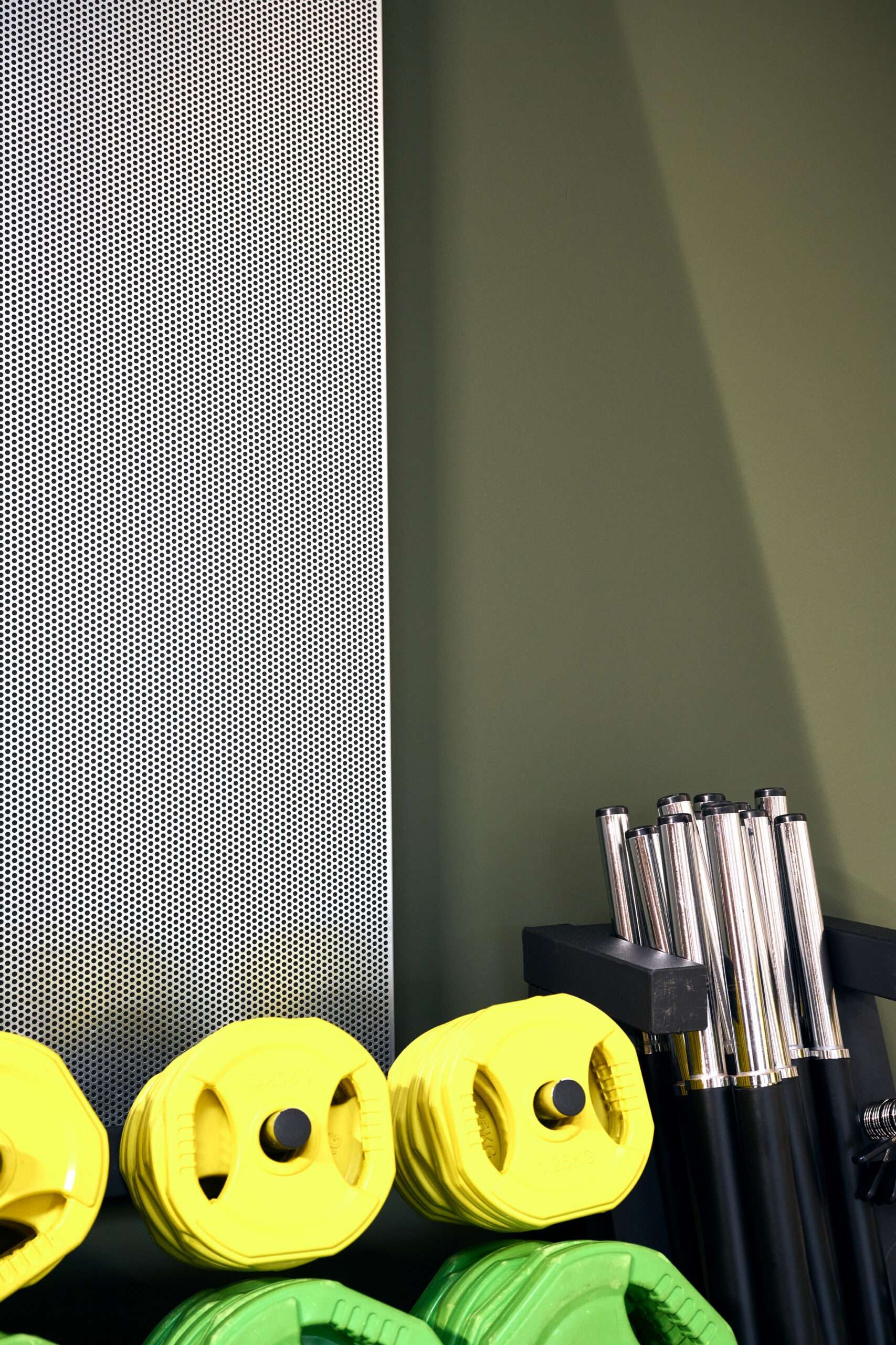 Noise Panels at Fitness Studio in Odense