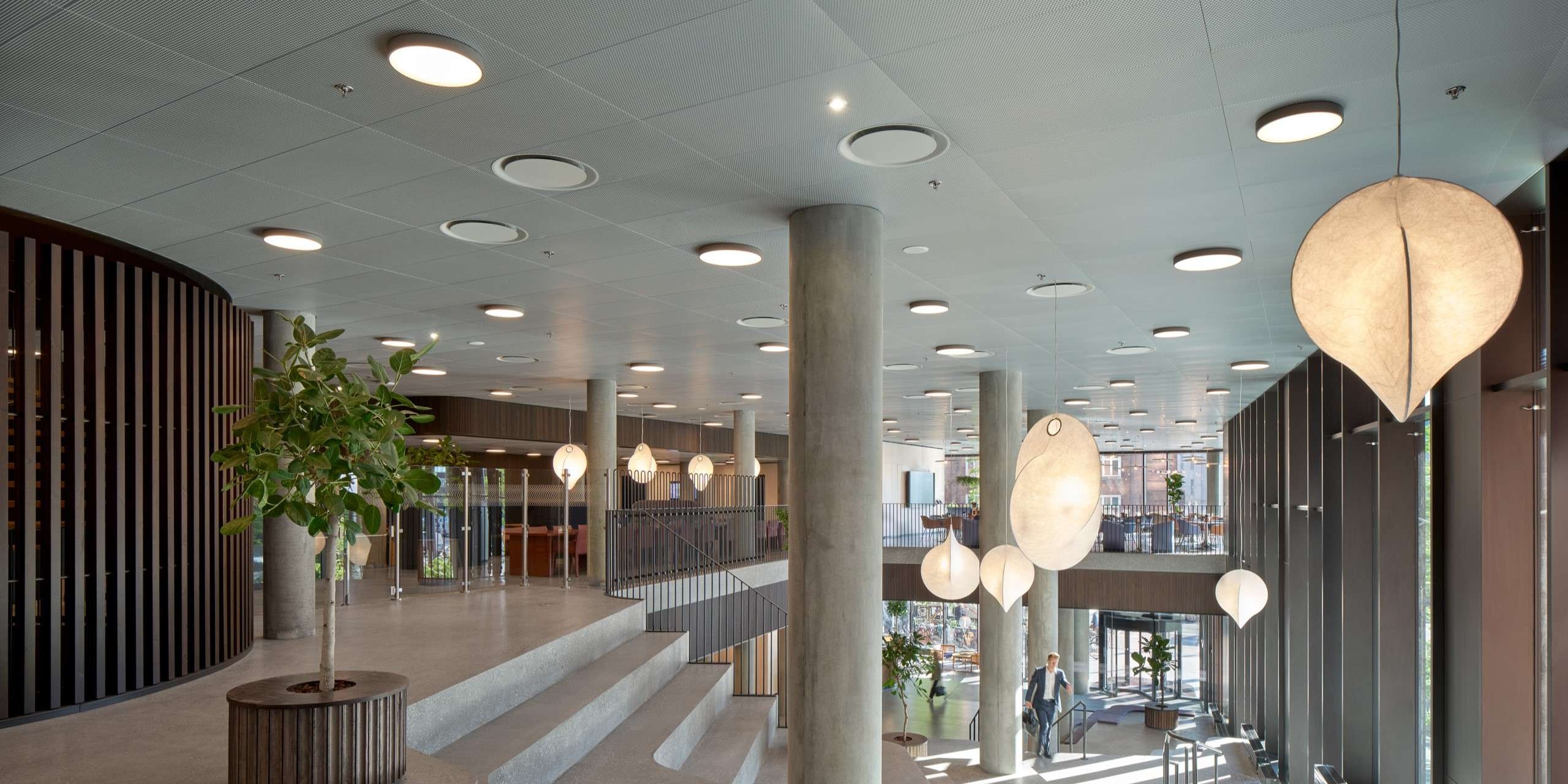 Lobby of the Danske Bank Domicile