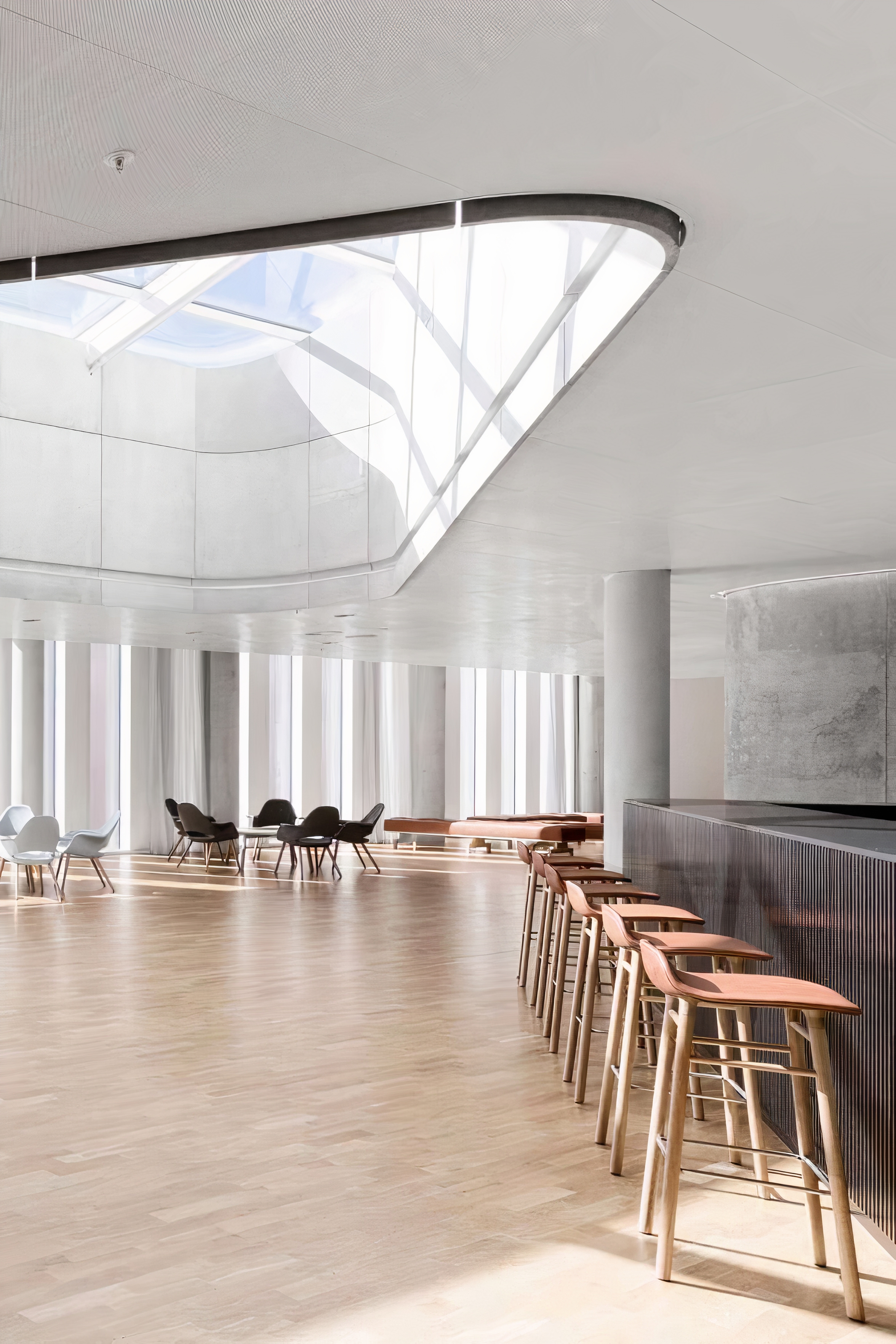 Clip In Ceiling Panels at Mærsk Tower