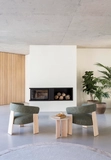 Curved Lounge Chairs
