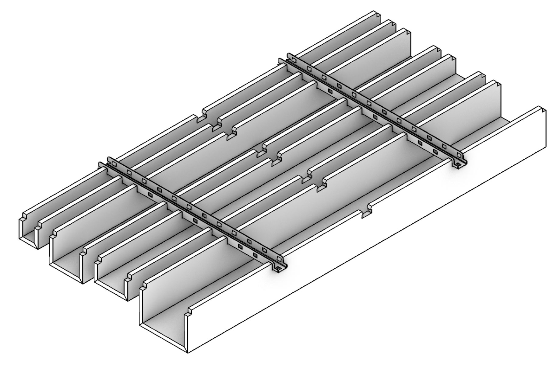 PET Linear Panel System | GRILLA