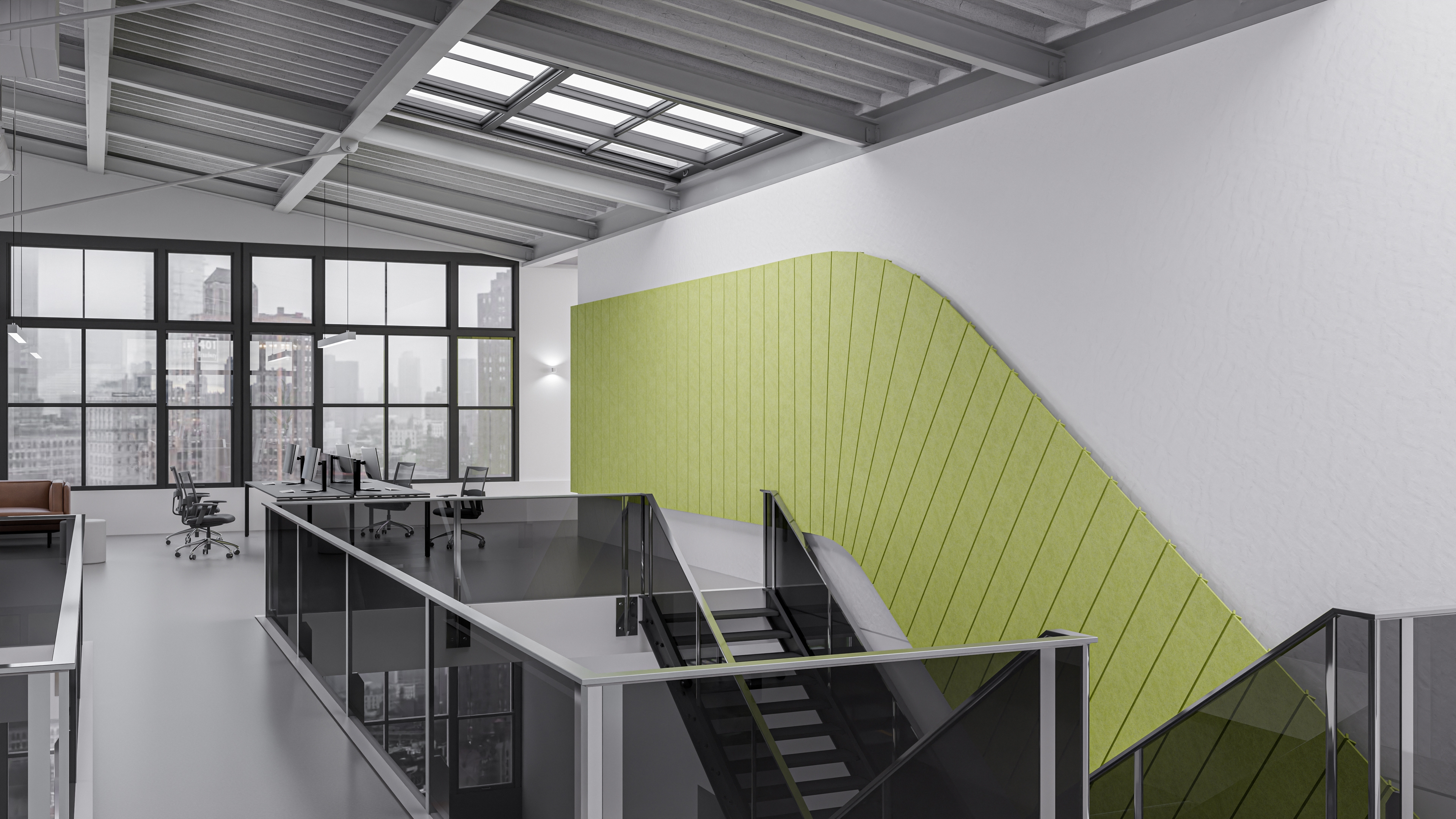 PET Felt Linear Acoustic System | CLASSIQ